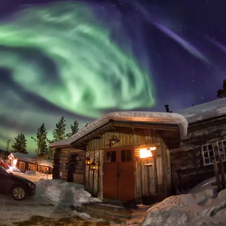بيت للعطل Kuukkeli Pikku-hirvas Ja Porotokka *