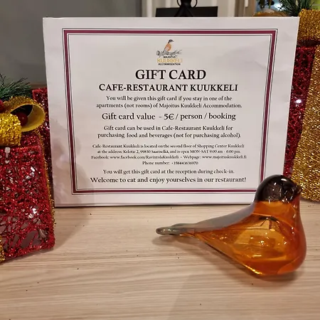 Kuukkeli Pikku-hirvas Ja Porotokka بيت للعطل ساريسيلكا