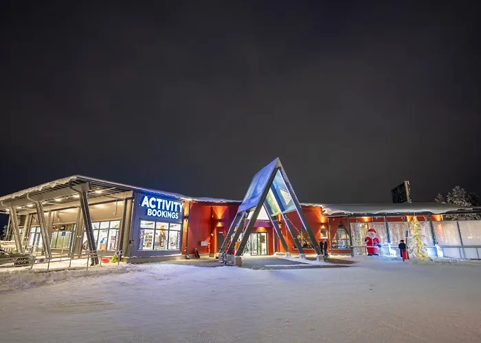 度假居 Kuukkeli Pikku-hirvas Ja Porotokka 萨利色尔卡