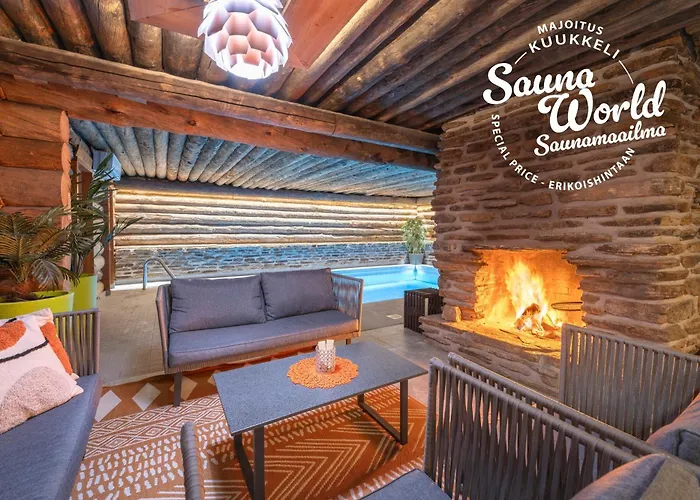 度假居 Kuukkeli Pikku-hirvas Ja Porotokka 萨利色尔卡